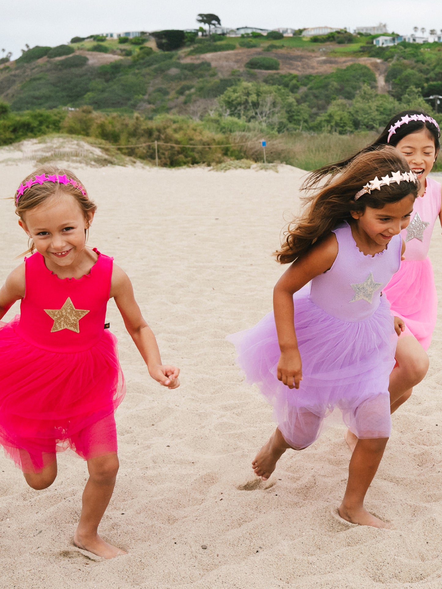 PH Star Tutu Dress - Fuchsia