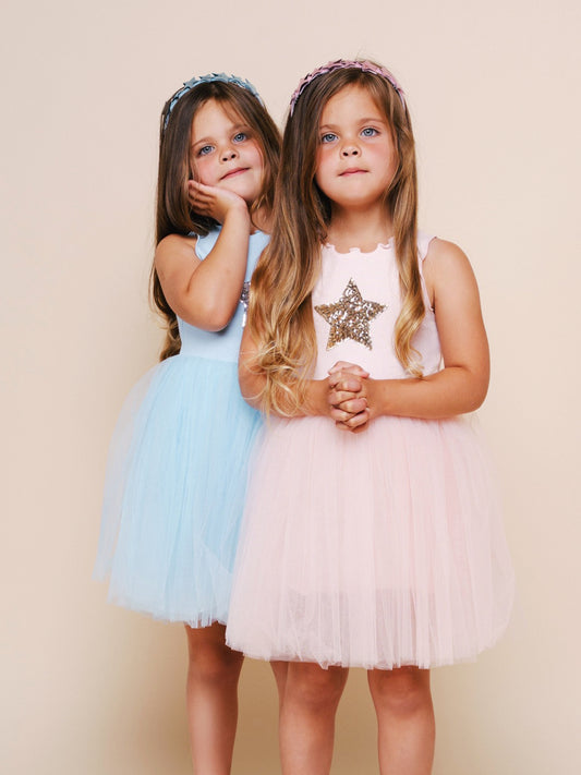 PH Star Tutu Dress - Peach