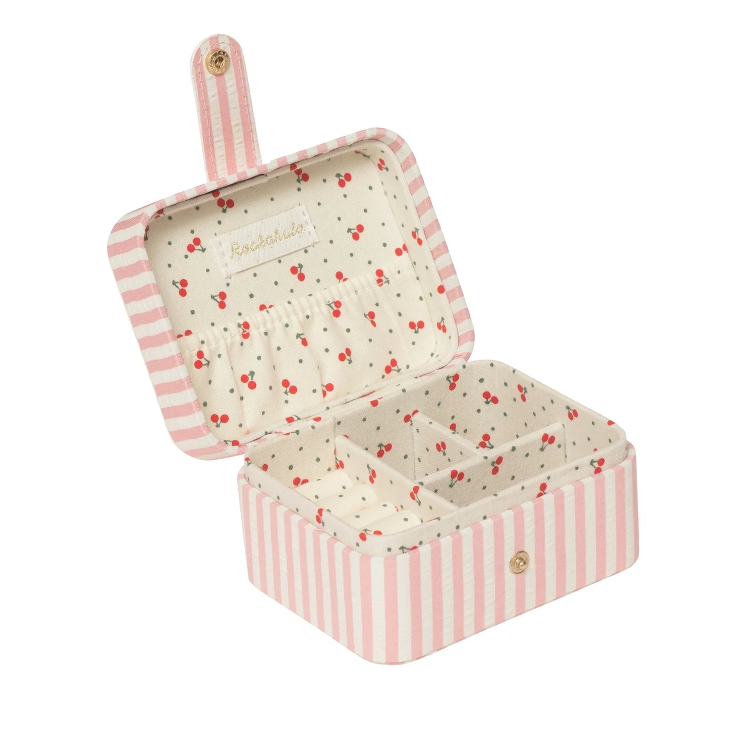 Stripy Cherry jewelry Box