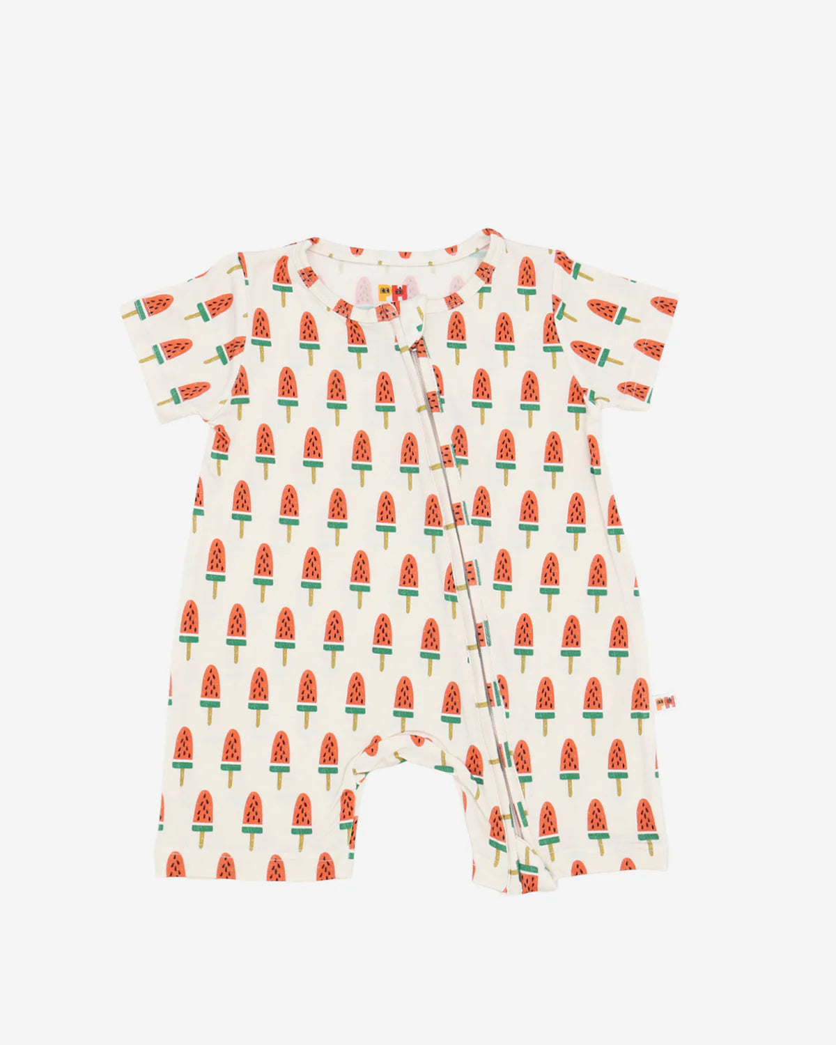 Bamboo Zipper Romper