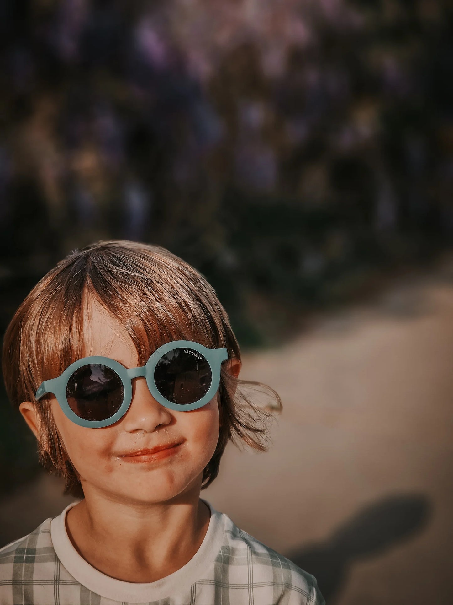 Original Round Sustainable Sunglasses | BIO-Based Bendable Polarized | Child | 3-8 Y | Laguna