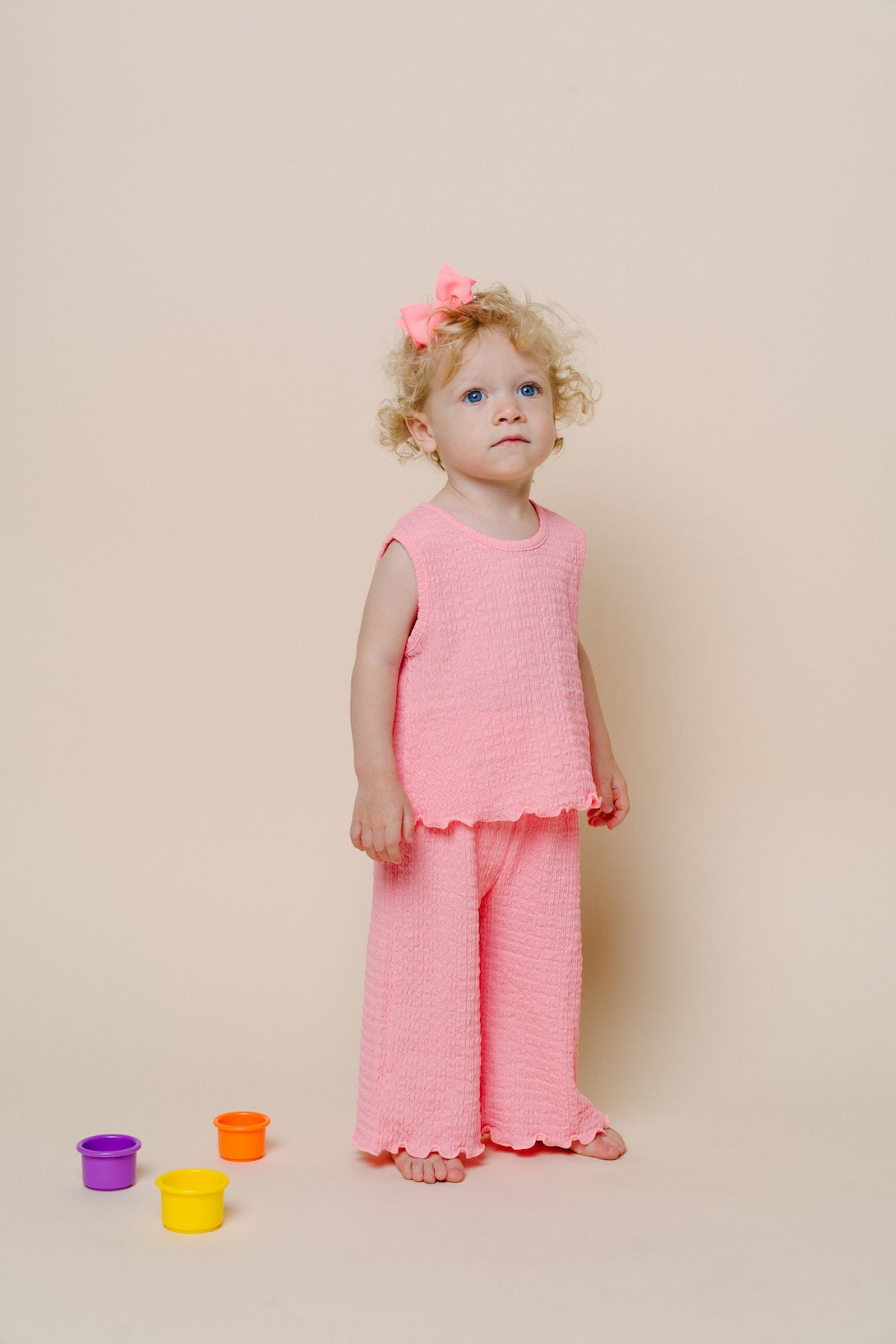 Amy Tank & Pull-on Set - Coral
