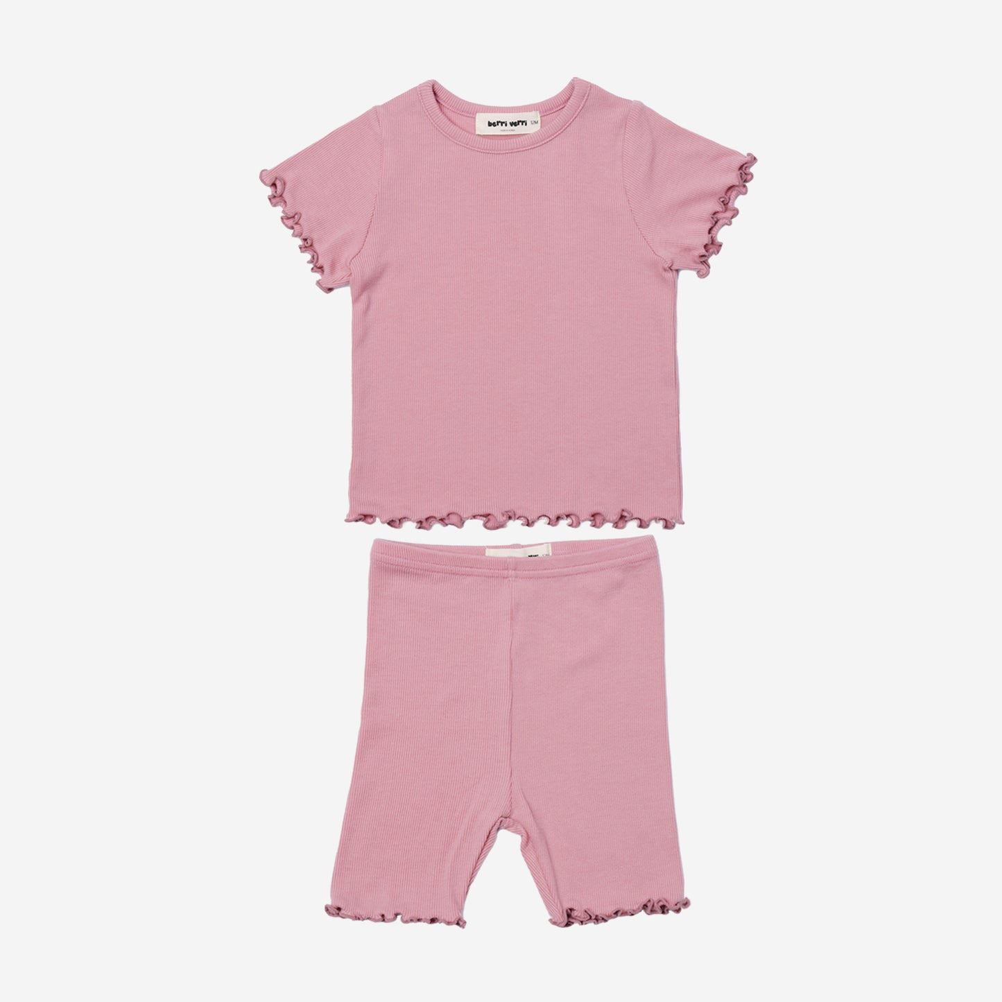 Teo Basic Tencil PJ Set - Pink