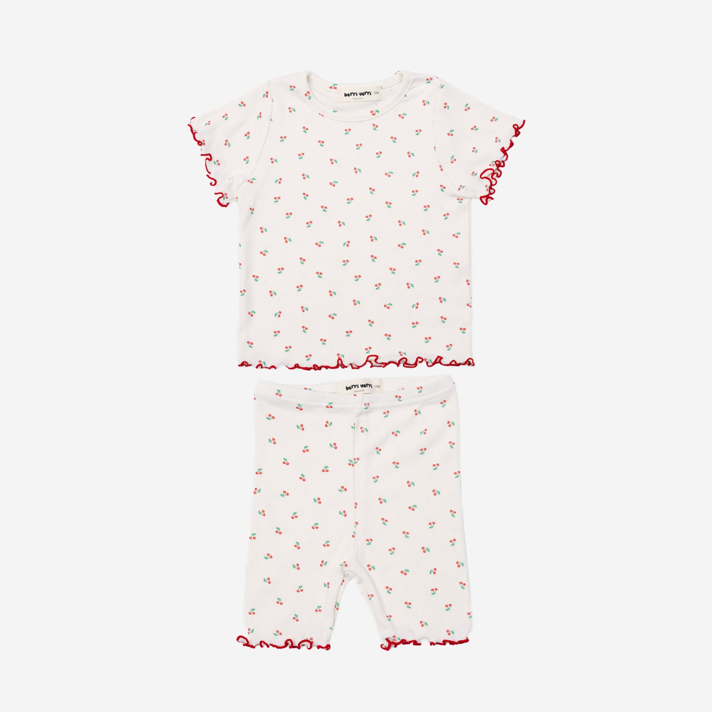 Berry Cotton PJ Set