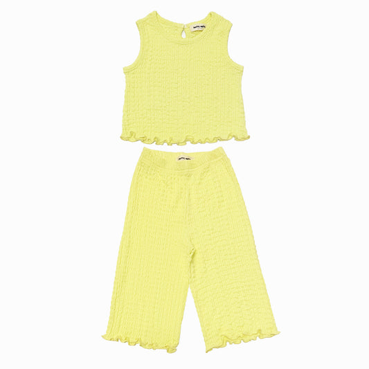 Amy Tank & Pull-on Set -Lemon