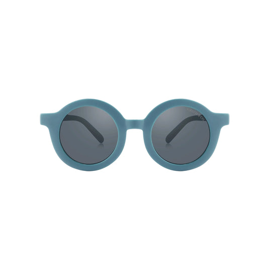 Original Round Sustainable Sunglasses | BIO-Based Bendable Polarized | Child | 3-8 Y | Laguna