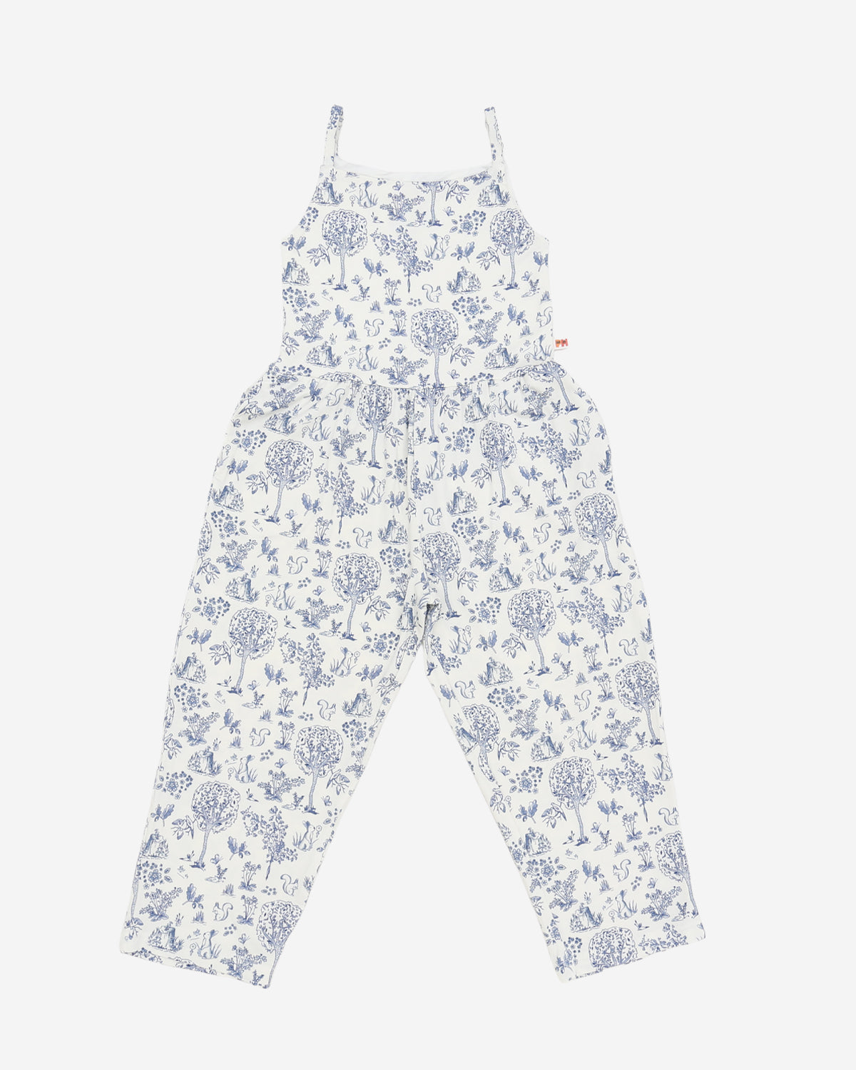 Bamboo Overall  French toile