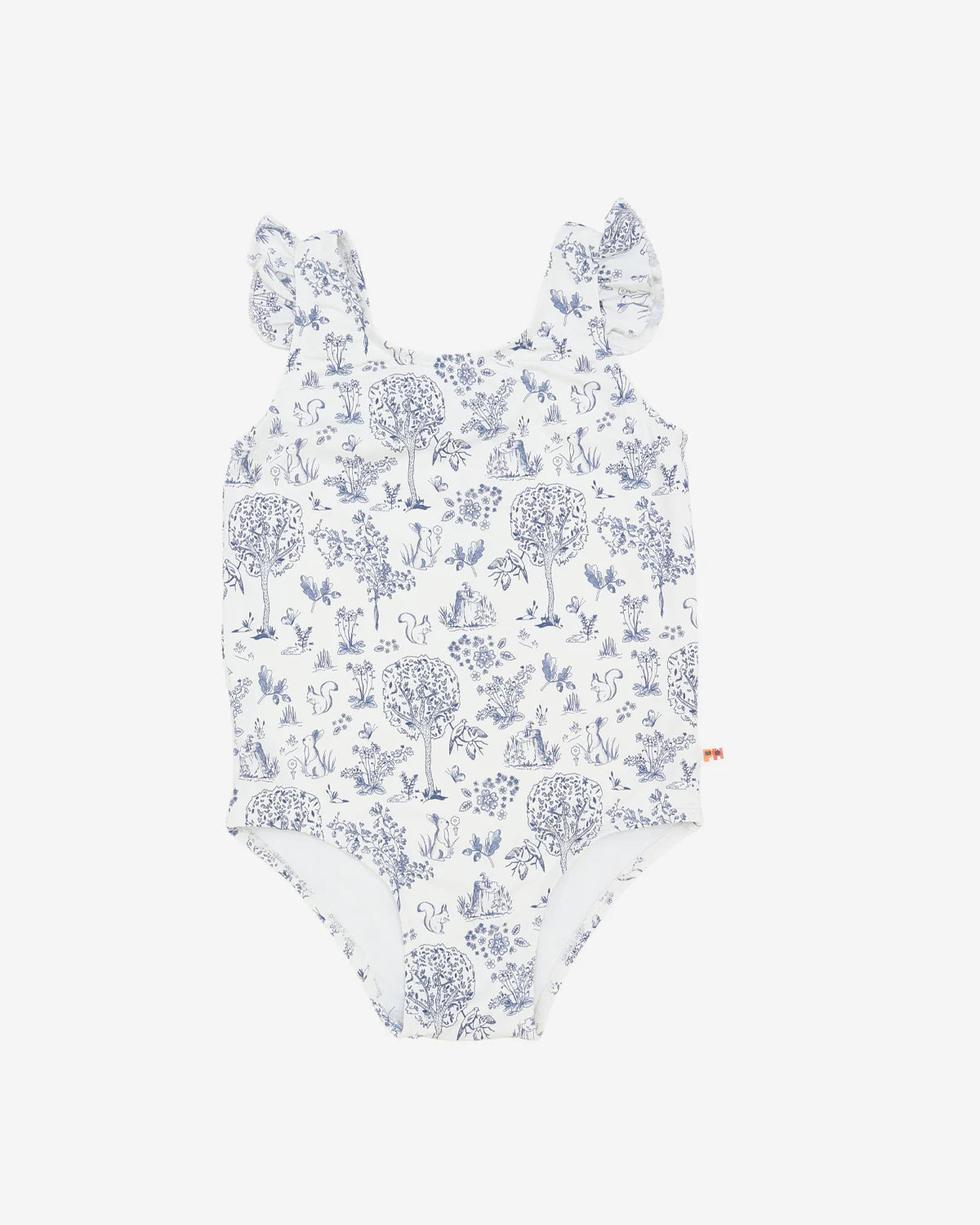 Ruffle Onepiece Swimsuit