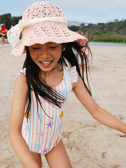 Ruffle Onepiece Swimsuit