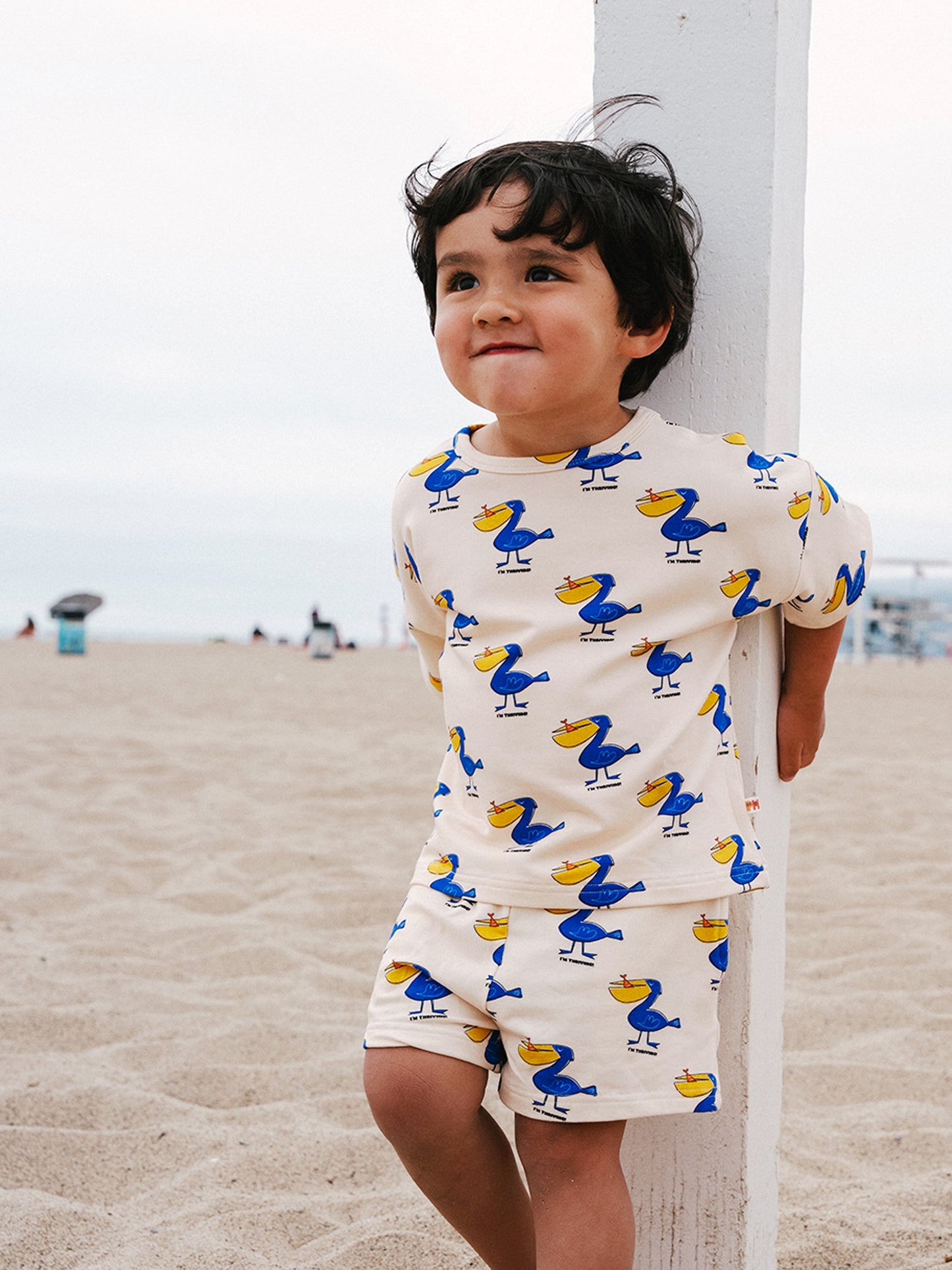 Bamboo. Sweatshirts Set Pelican