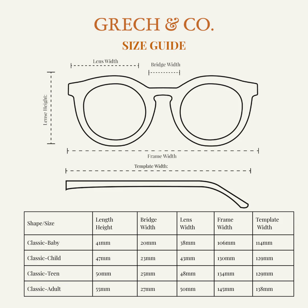 Classic | Sustainable Sunglasses | Plant-Based Bendable Polarized | Child | 3-8 Y | Atlas + Tortoise