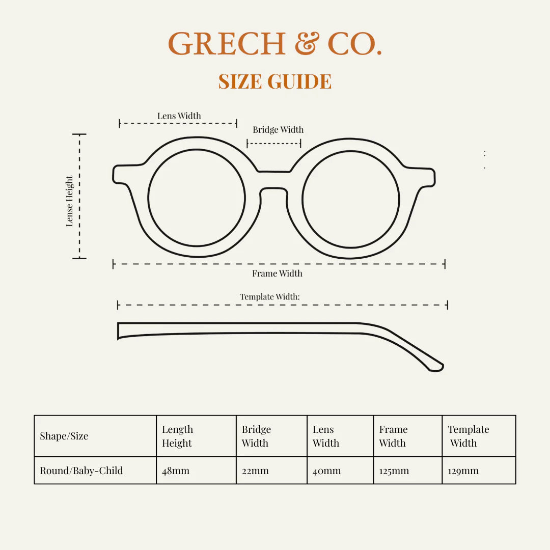 Original Round Sustainable Sunglasses | BIO-Based Bendable Polarized | Child | 3-8 Y | Blush Bloom + Tortoise