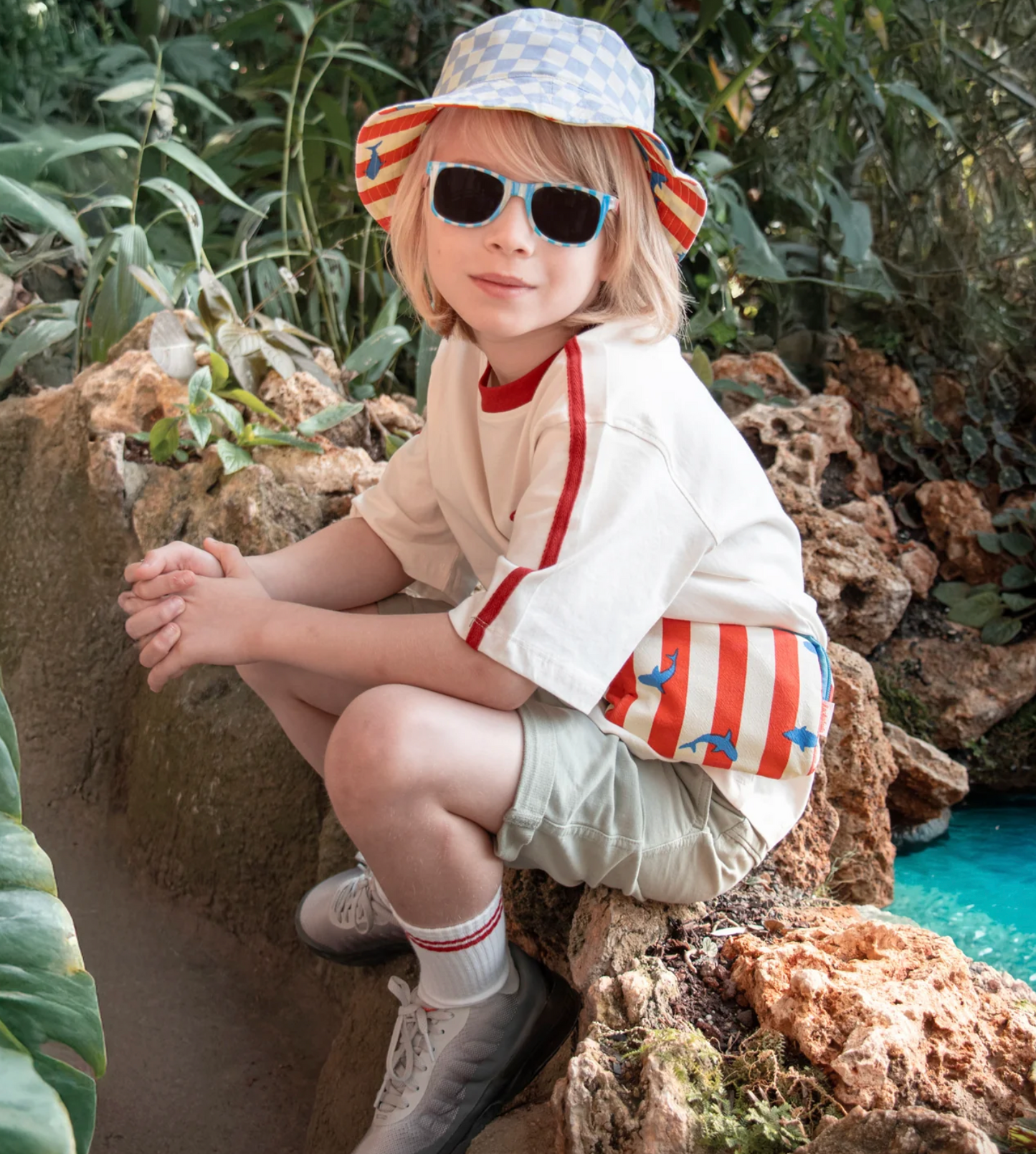 Shark Reversible Bucket Hat